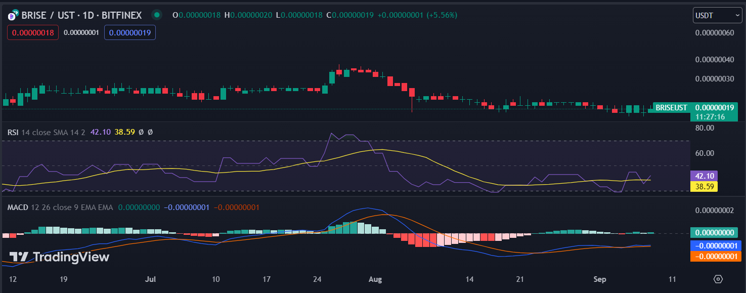 Bitgert’s BRISE Token Jumps 25.32%: Upward Trend Expected to Persist4