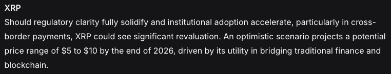 China's DeepSeek AI Forecasts XRP, Cardano, and Solana Prices for 2026 End0