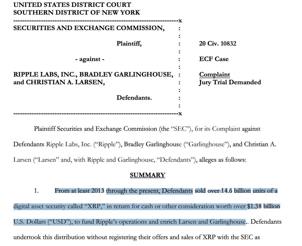 SEC Reverses Course: Regulator Apologizes for Deceptive Claims on Crypto Securities1