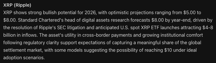 Alibaba's AI in China Forecasts End-of-2026 Prices for XRP, Solana, and Bitcoin0