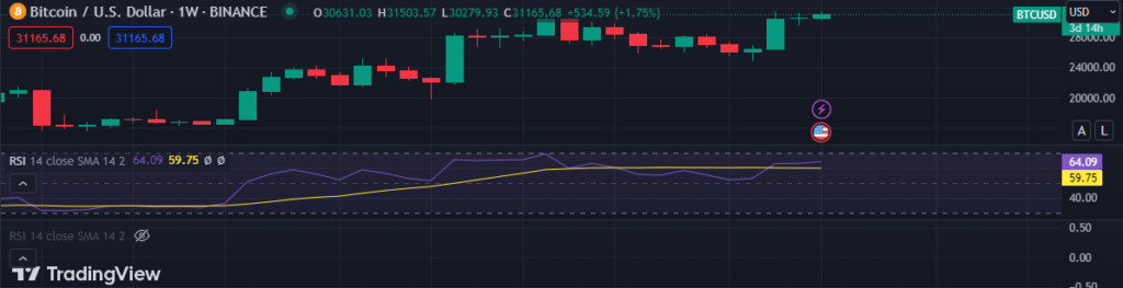 Bitcoin (BTC) Reaches New Annual Peak of $31.5K. What Lies Ahead?2