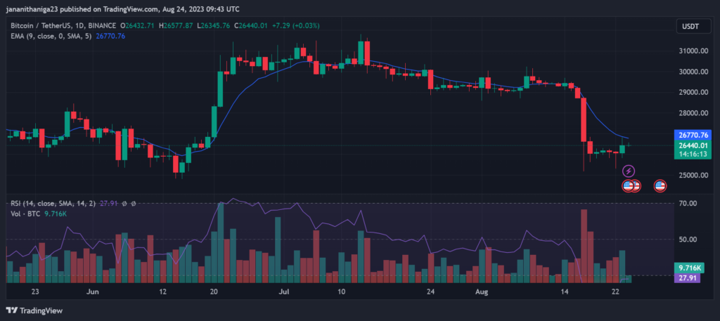 Bitcoin Struggles to Rebound. Further Declines Anticipated?1