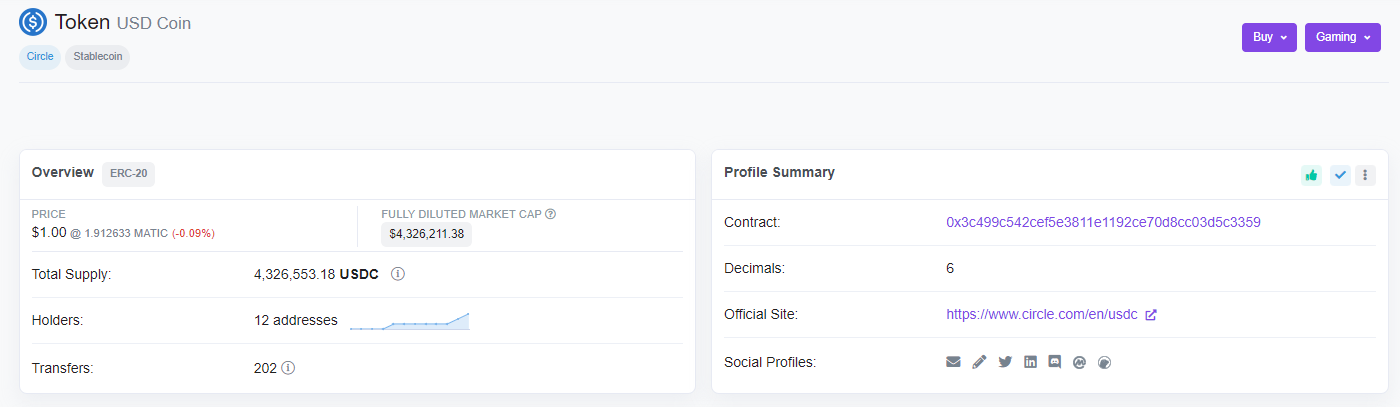 Circle launches native USDC tokens on the Polygon network.0