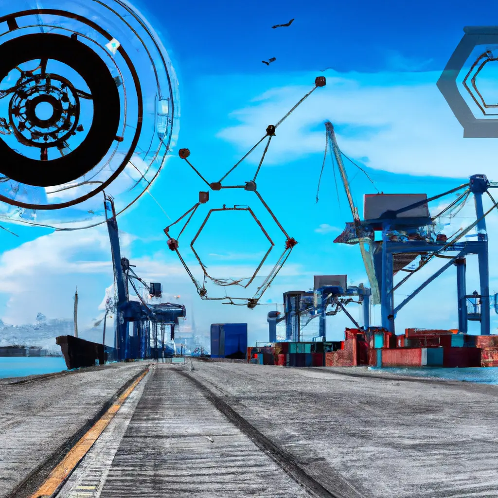 Companies integrate blockchain and augmented reality to create a port maintenance solution.