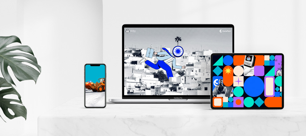 Crypto-Themed Backgrounds for Mobile and Desktop Devices by CP Media0