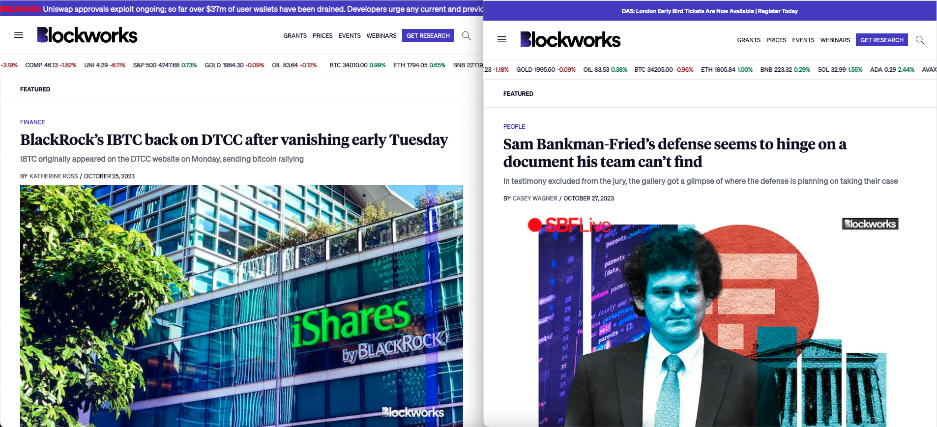 Fraudsters establish counterfeit Blockworks website to deplete cryptocurrency wallets0