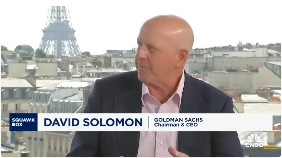 Goldman Sachs CEO David Solomon discusses Bitcoin ownership0