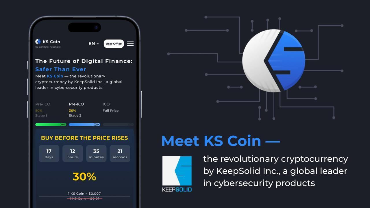 KeepSolid Introduces KS Coin: A Solana-Based Utility Token Supporting the Loyalty Program0