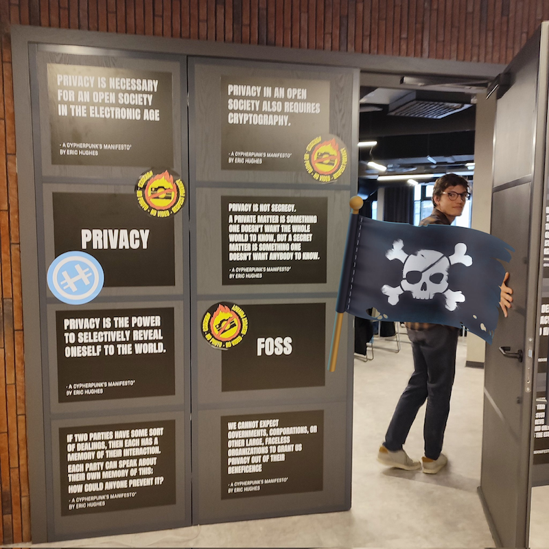 Privacy takes precedence as cypherpunks develop software at Baltic Honeybadger.1