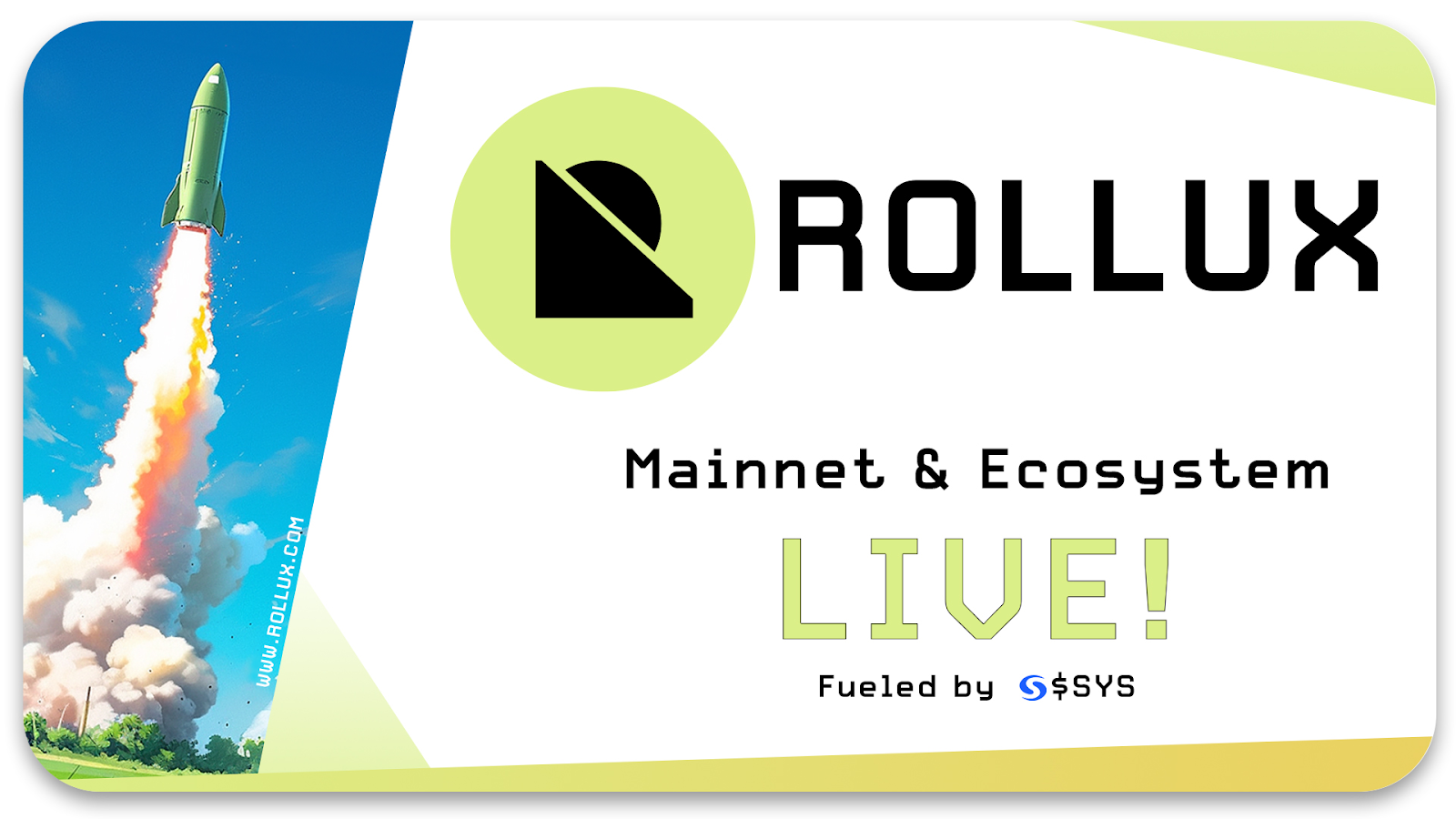 SYS Labs Launches Innovative Layer-2 EVM Solution 'Rollux'1