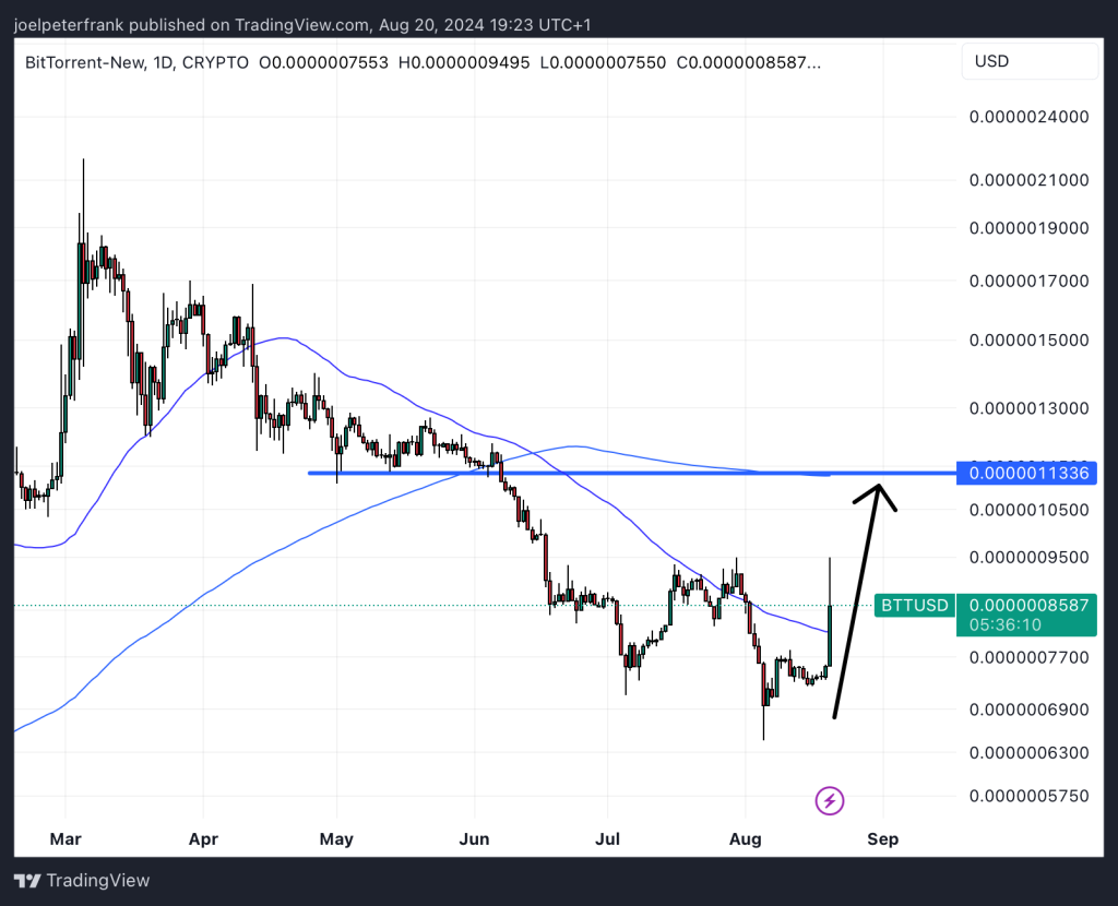 Top Cryptocurrency Performers Today – Brett, BitTorrent, dogwifhat3