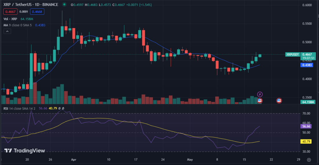 XRP Investors Target $0.50, Will the Momentum Maintain Its Position Among Top Performers?1