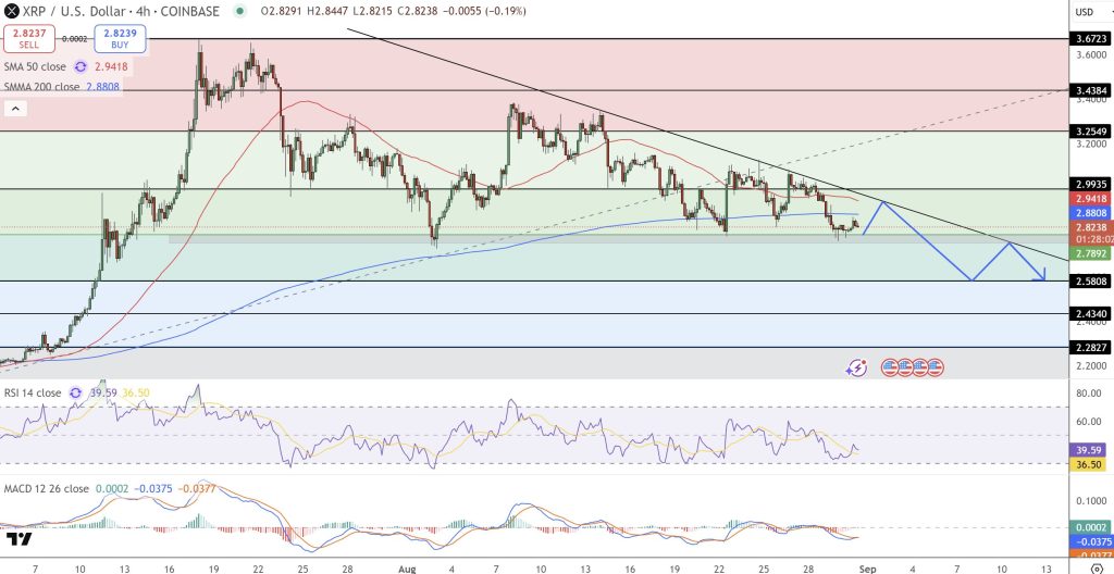 XRP Price Forecast: Will Positive Trends and Large Holder Interest Counteract the Recent Decline?4