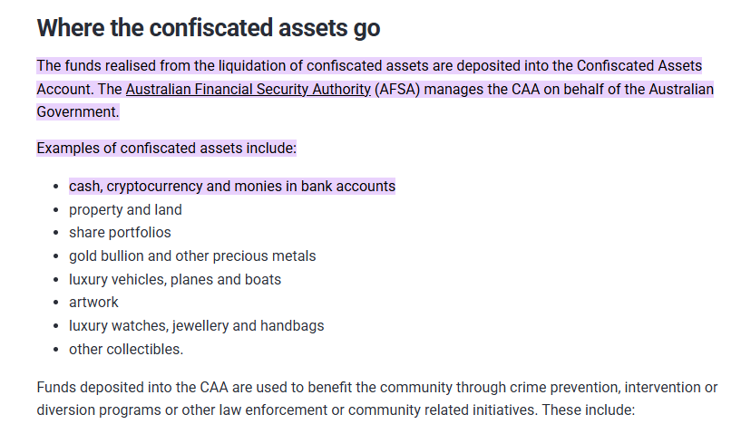 Australian Authorities Confiscate $6 Million in Cryptocurrency Following Analyst's Revelation of Altered Seed Phrase0