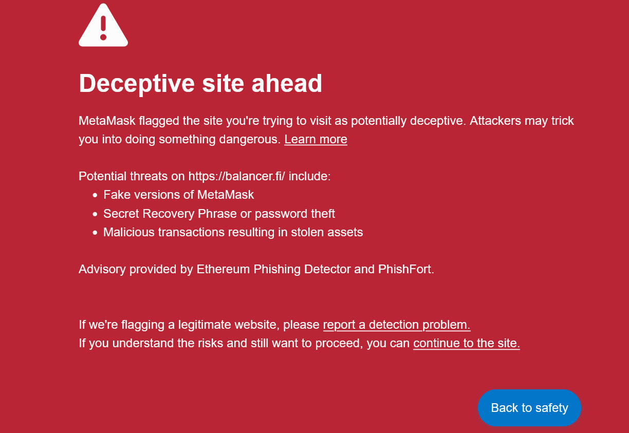 Balancer frontend targeted in attack, resulting in theft of $238K in cryptocurrency.0
