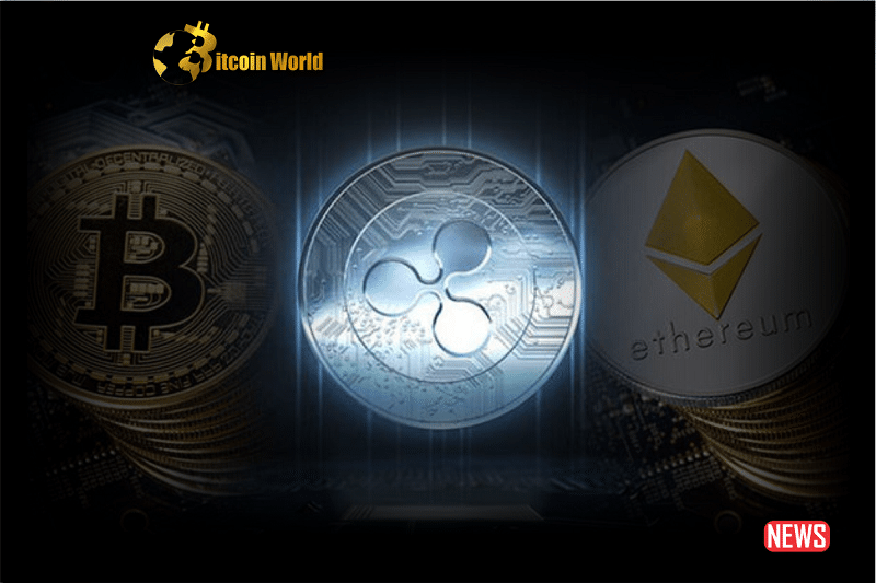 Bitcoin, XRP, and Ethereum: Three Leading Cryptocurrencies Approaching Golden Cross Formation0