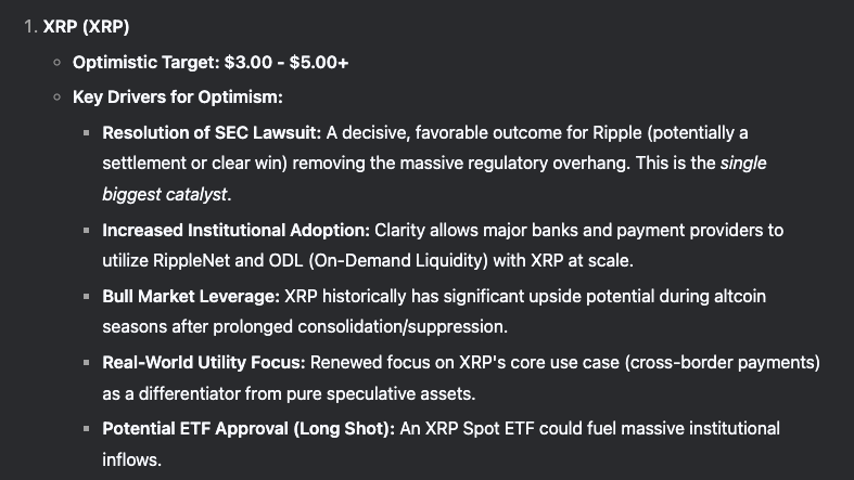 China's DeepSeek AI Forecasts XRP, Dogecoin, and Hyperliquid Prices for July 20250