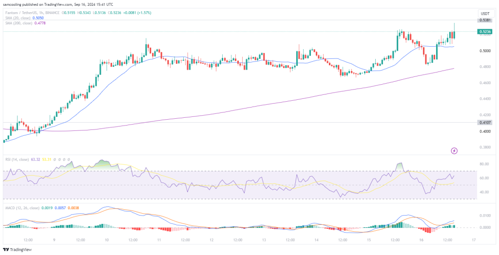 Investors Focus on Fantom Following 8.6% Surge – Is It Poised to Overtake Solana?2