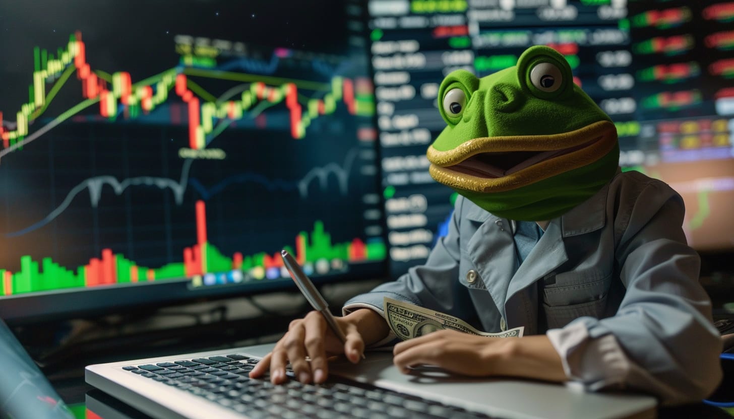 Pepe Valuation Expected to Rise? $300 Million Stabilized at Support Level Overnight0