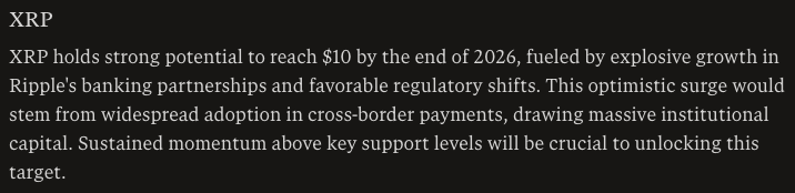 Perplexity AI Forecasts Future Values of XRP, Solana, and Shiba Inu by 2026 End0