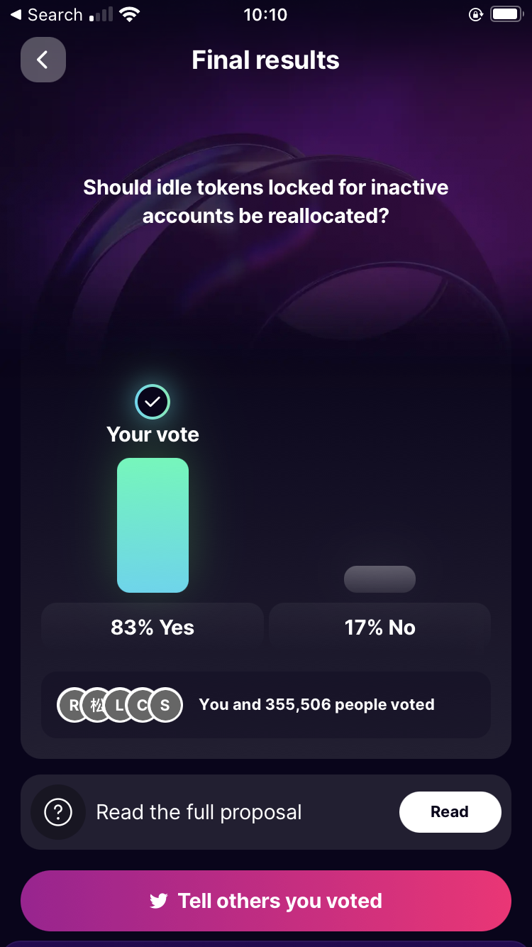Sweat Economy Strengthens Community Through Significant Governance Proposal Vote2