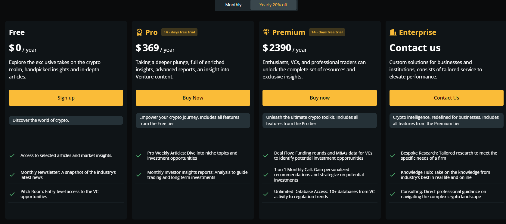 The updated Cointelegraph Research Terminal: A source for essential cryptocurrency data analyses.1