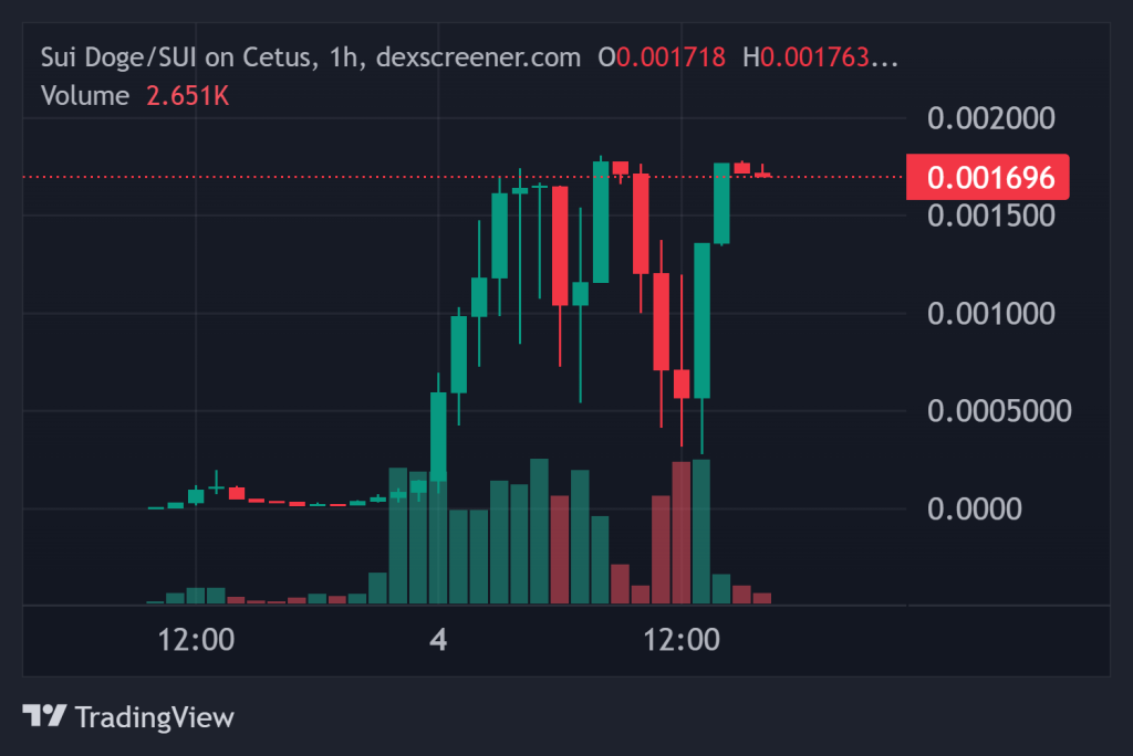 Top Cryptocurrency Performers Today on DEXTools –1