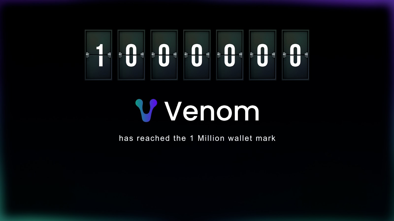 Venom Blockchain Surpasses 1 Million Registered Wallets in a Brief Period0