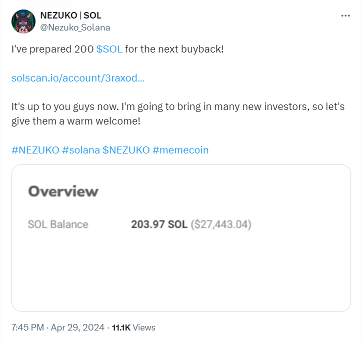 Cat-Inspired Meme Trend Gains Momentum as NEZUKO Token Surges, Experts Identify Another Coin as Potential Successor0