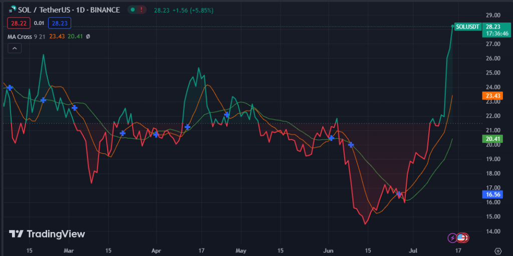 Could Solana's Recent Increase Enable SOL to Surpass Cardano (ADA)?2
