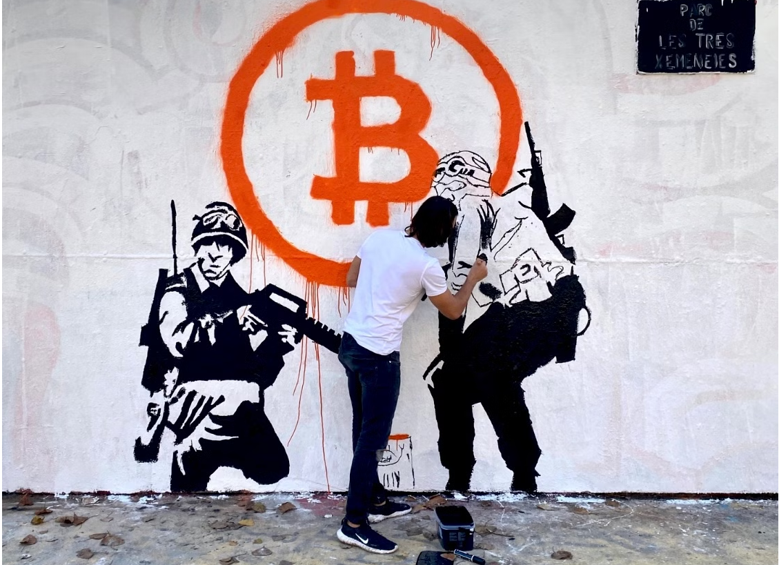 From murals to money: Barcelona street artists express their enthusiasm for Bitcoin.3