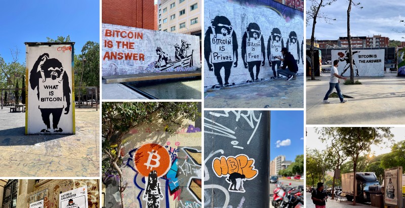 From murals to money: Barcelona street artists express their enthusiasm for Bitcoin.0
