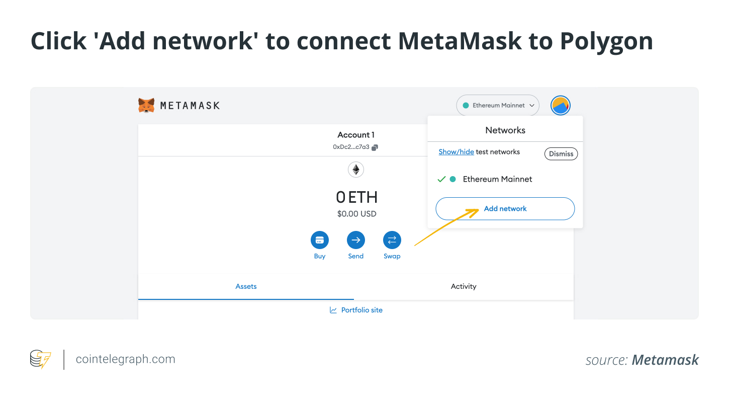 Click Add Network Click Add Network1
