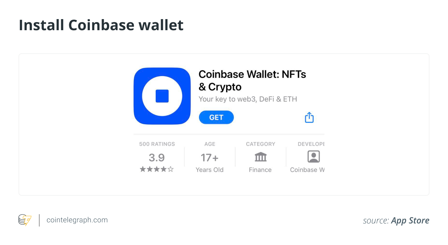 Install Coinbase wallet Install Coinbase wallet3