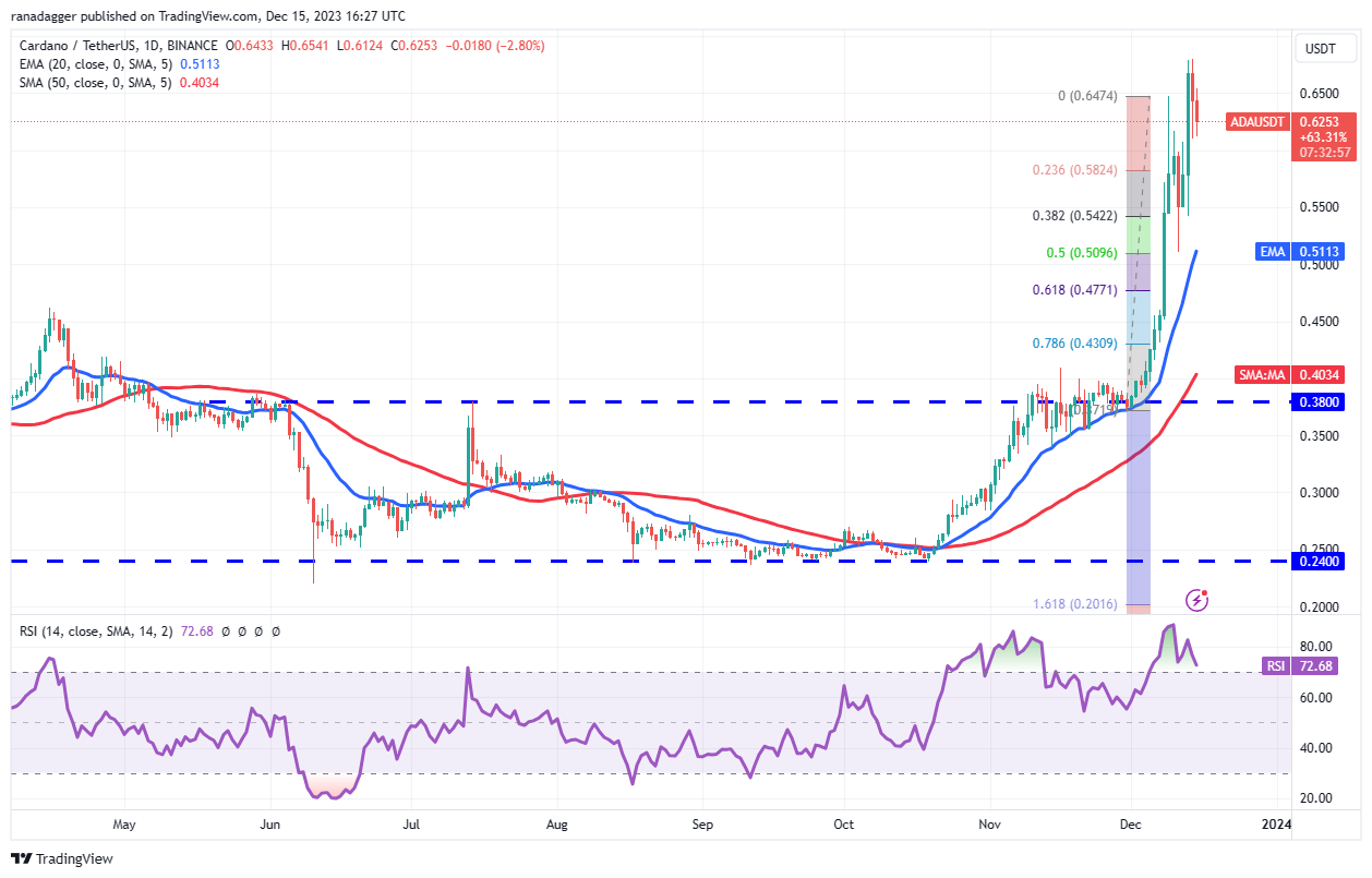 Market Overview 12/15: BTC, ETH, BNB, XRP, SOL, ADA, DOGE, AVAX, DOT, MATIC Prices6