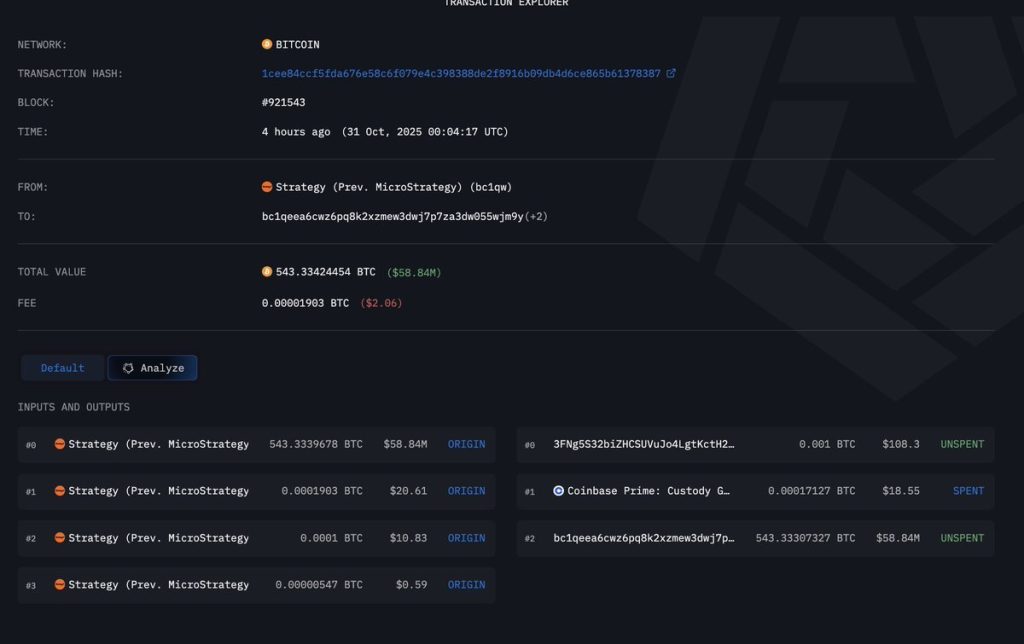 Saylor's Approach Recently Moved $2.45B in BTC to New Wallets – Liquidation or Reorganization?0