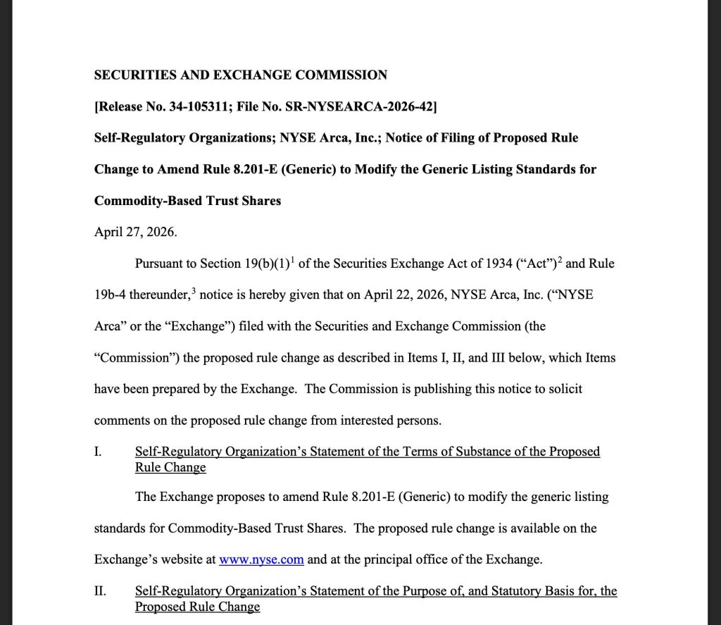 SEC Considers 85-Item Proposal That May Impact Bitcoin and XRP ETF Approvals0