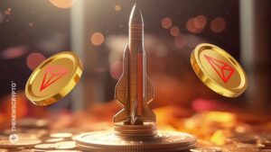Tron's TRX Token Launches on Ethereum Blockchain, Price Increases by 12%0