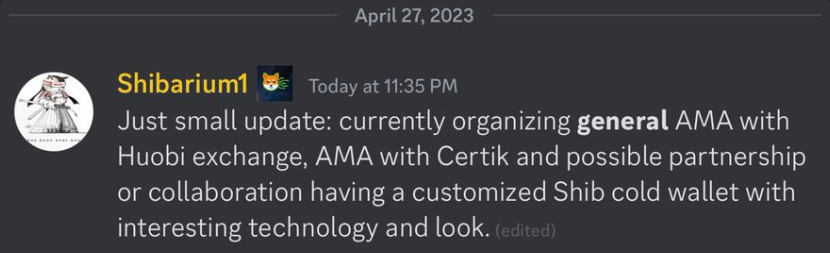 Upcoming Launch of SHIB Cold Wallet1