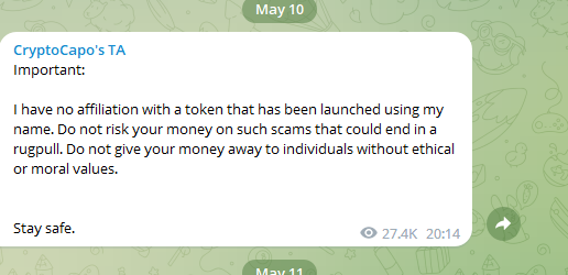 New Memecoin CAPO by Pseudo Trader Surges 170% Within 24 Hours1