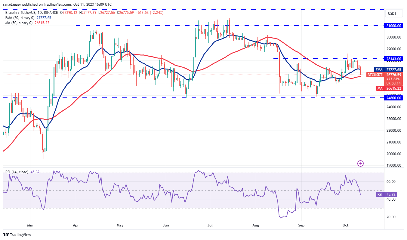 Price Review 10/11: BTC, ETH, BNB, XRP, SOL, ADA, DOGE, TON, DOT, MATIC1
