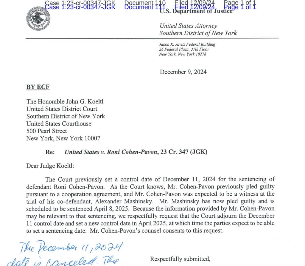 Celsius Exec Sentencing Delayed as Alex Mashinsky Strikes Deal with US Prosecutors0