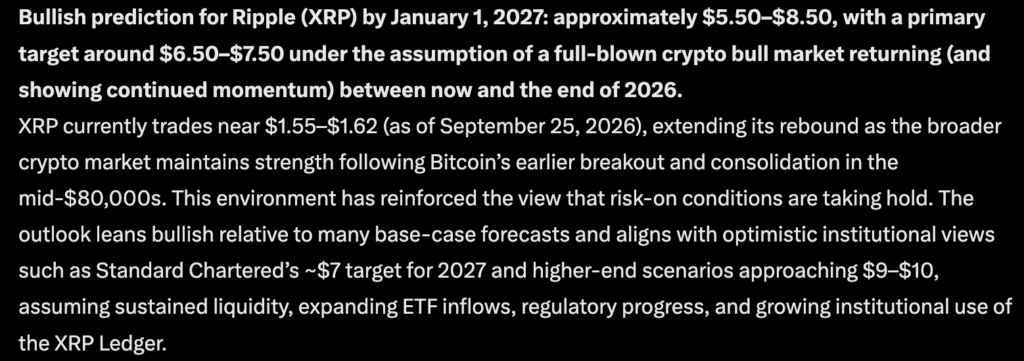 Claude AI Predicts XRP Could Hit $10 in 2026: How Does it Get There0