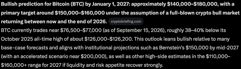 Mark Zuckerberg Meta AI Predicts an Explosive End to 2026 for Bitcoin