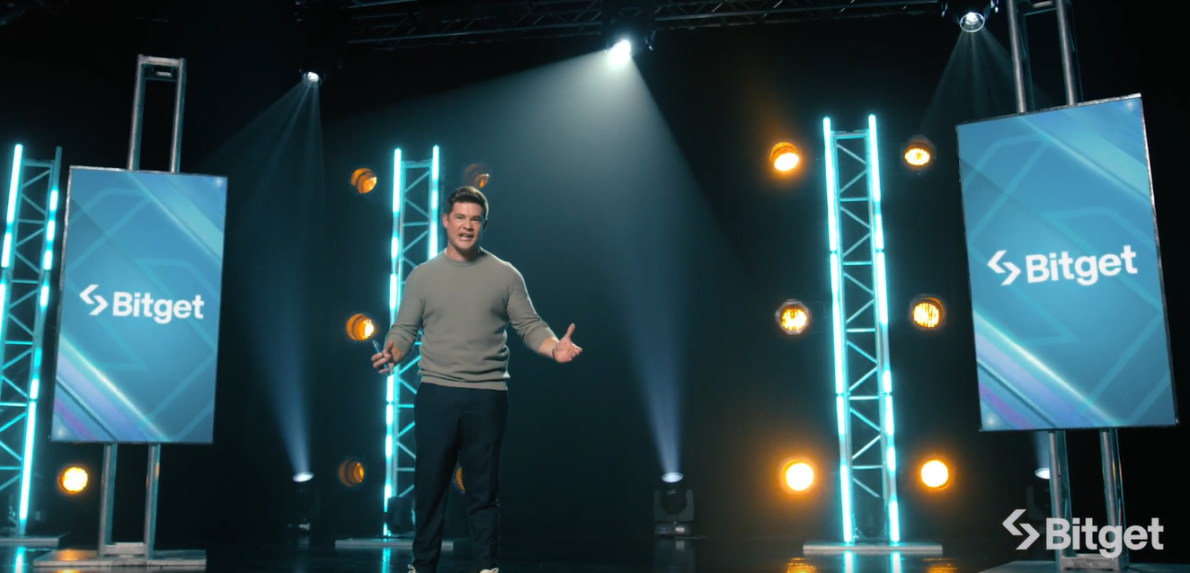 Actor Adam DeVine appears in new Bitget exchange ad