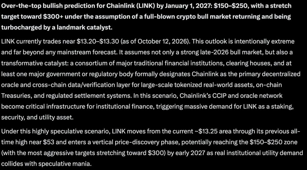 Google Gemini AI Predicts a Huge Run for Chainlink (LINK)0