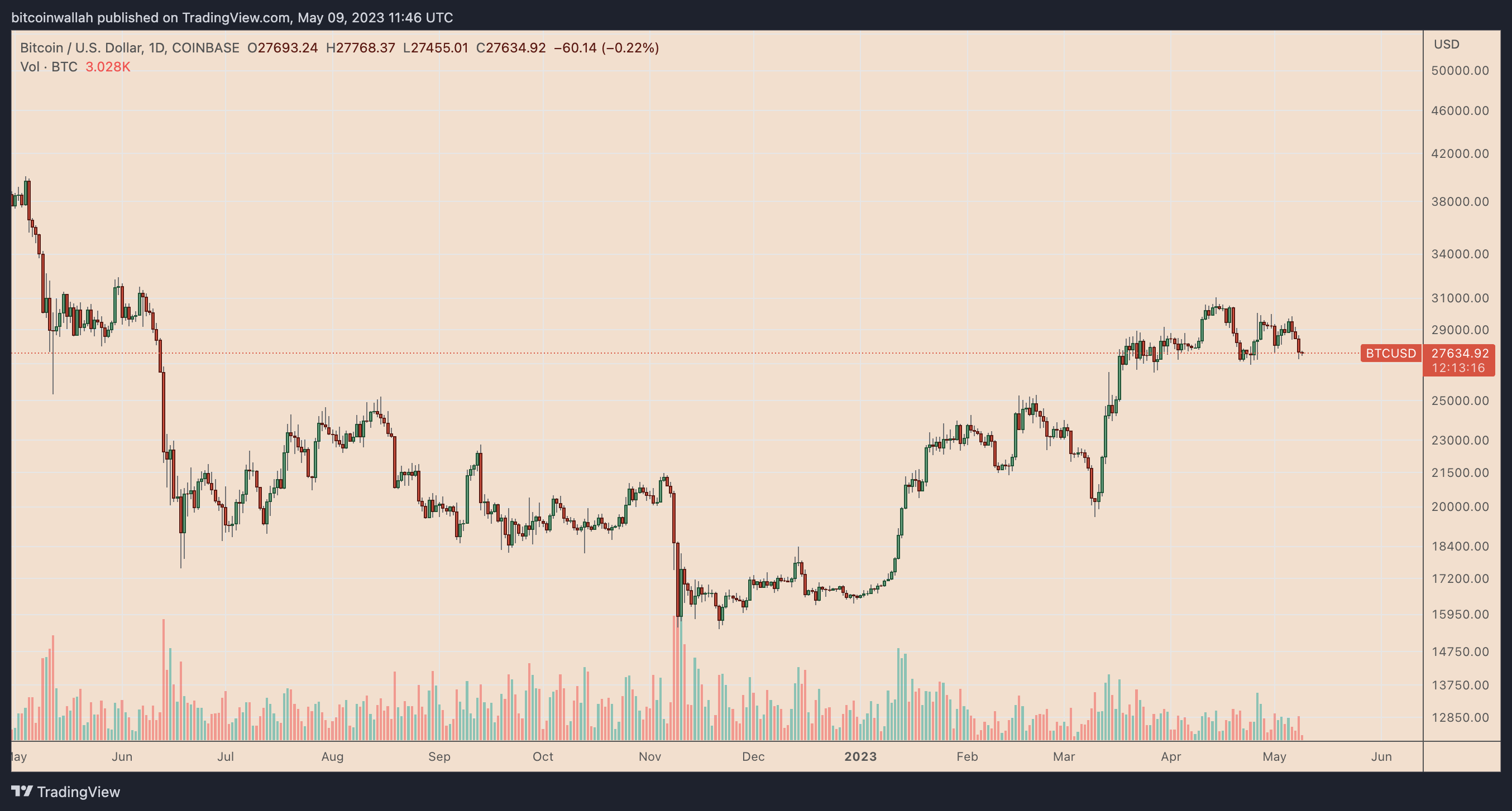 How low can the Bitcoin price go?