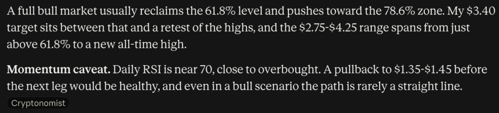 Perplexity AI Predicts a Bullish Finish to 2026 for XRP USD0