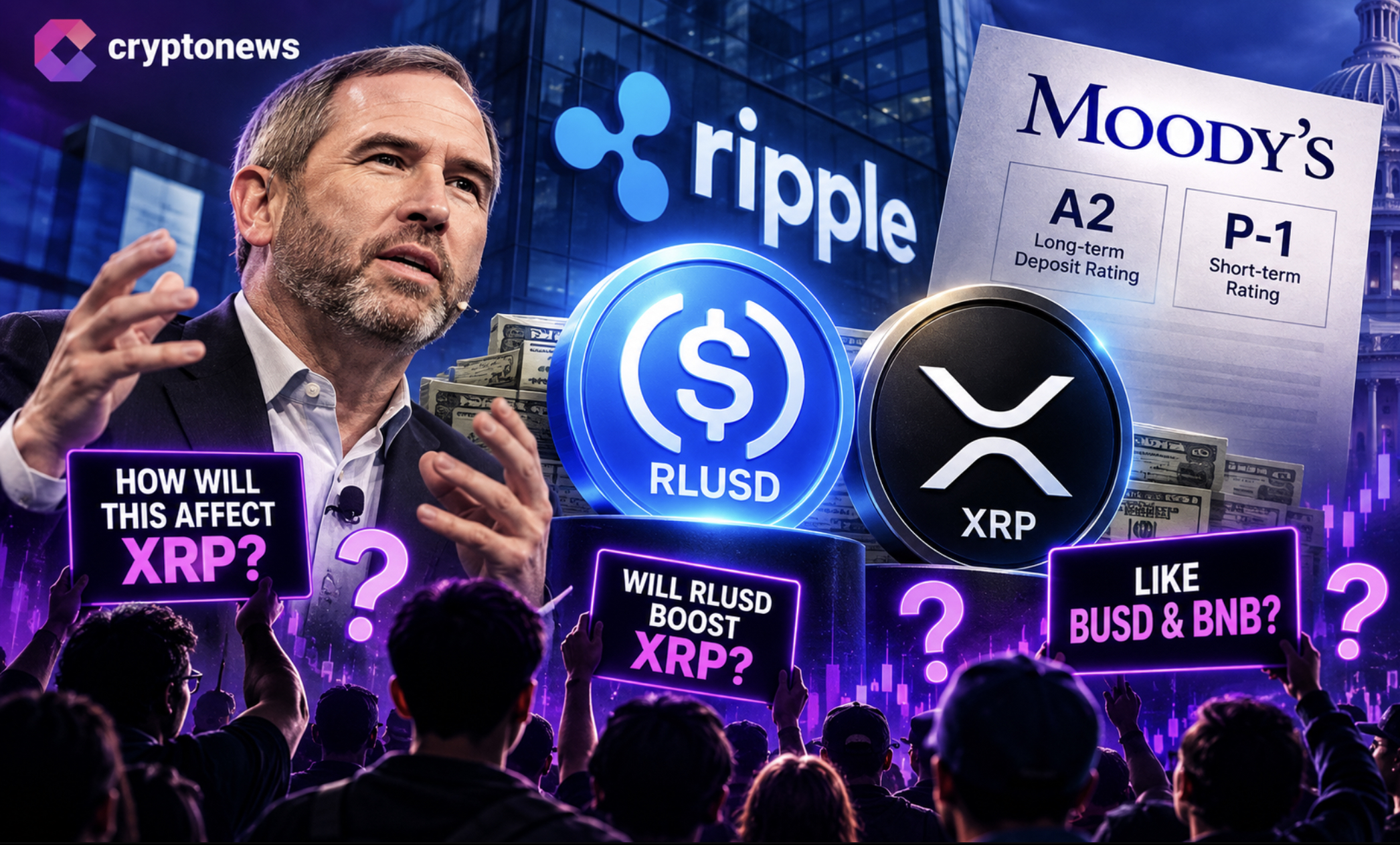 Ripple's RLUSD Wins Moody's Rating as XRP Faces a Bigger Question: Who Captures the Value?0