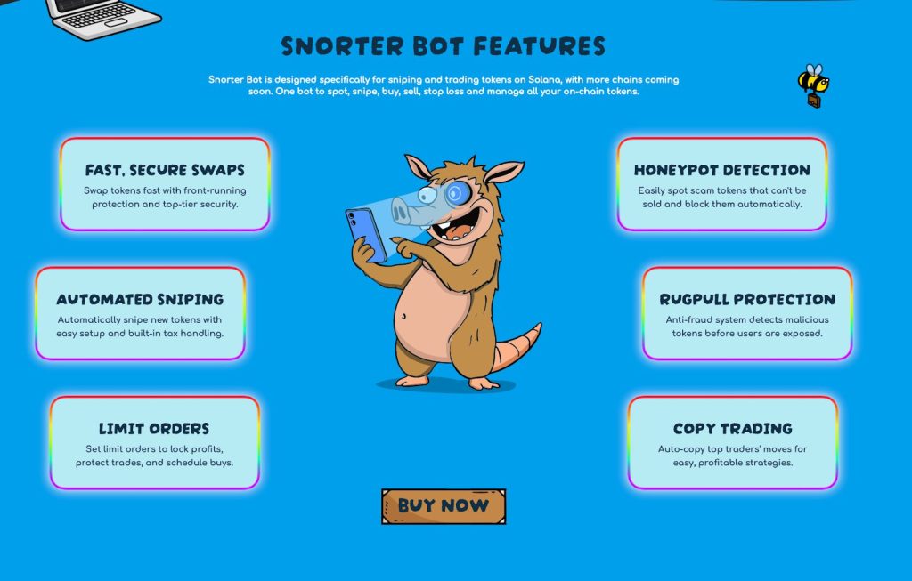 Snorter Bot Token Burns Half of Supply in Boost for Presale Buyers, 3 Days Before Launch